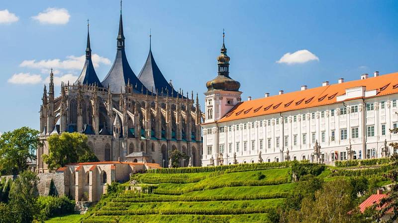 Kutná hora, kostel sv. Barbory. světového dědictví