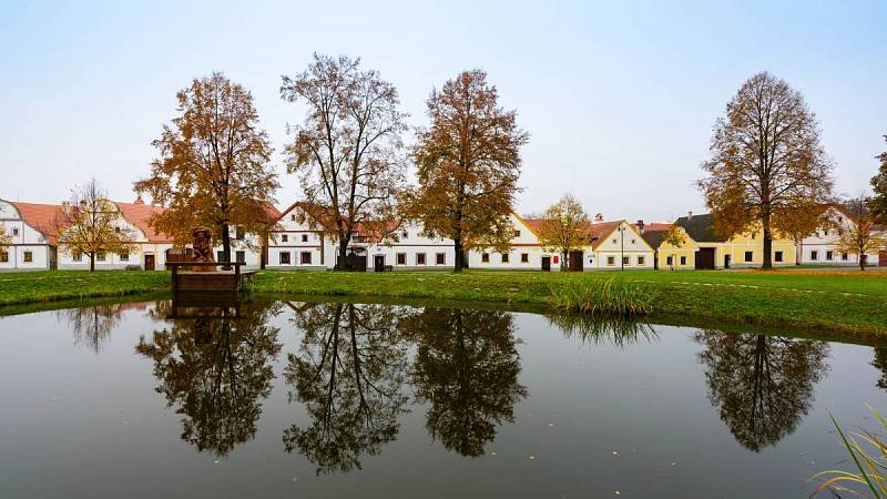 Holašovice - malá vesnička na jihu Čech.