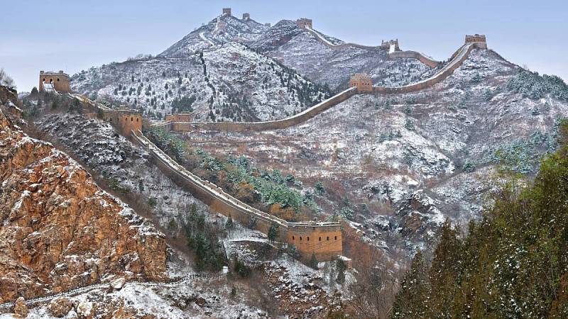 Stavba Velké čínské zdi se neobešla bez ztrát na životech
