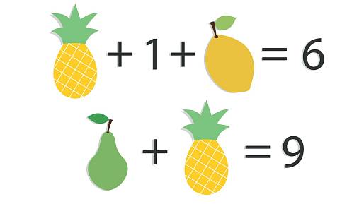 Matematický IQ test: Odhalte, jaké číslo skrývá hruška